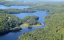 Photos aériennes Lac Désert (Yvon Millaire)