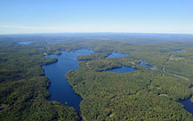 Photos aériennes Lac Désert (Yvon Millaire)