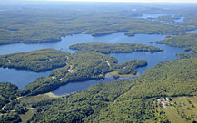 Photos aériennes Lac Désert (Yvon Millaire)