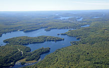 Photos aériennes Lac Désert (Yvon Millaire)